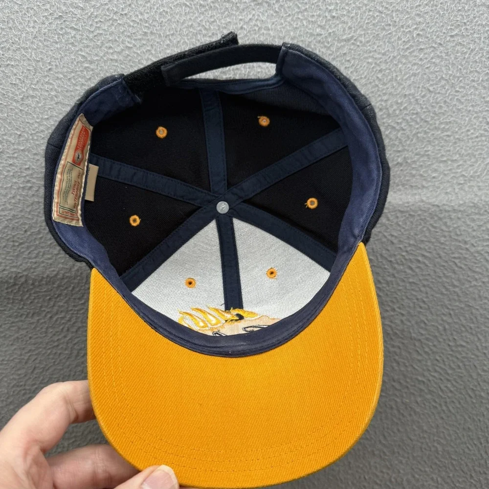 Vintage‎ California Golden Bears Hat Cap Strap Back Mens One Size Blue NCAA 90s